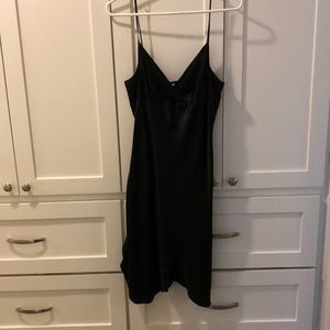 To The Max black silk cocktail dress